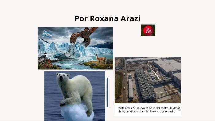 La sed de los algoritmos y el remate de nuestros glaciares