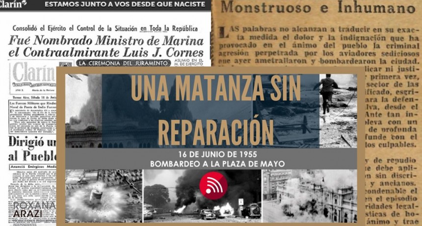 16 de junio 1955: la tapa de Clar&iacute;n que Clar&iacute;n sigue tapando...