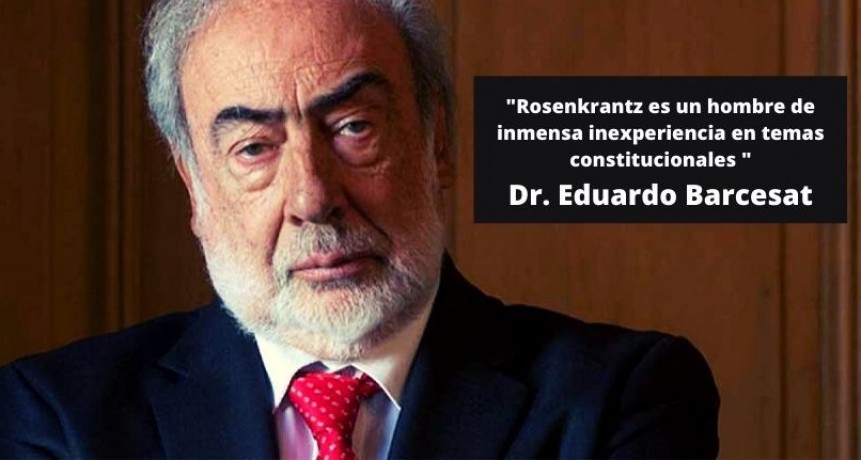 EDUARDO BARCESAT: entrevista exclusiva de Roxana Arazi