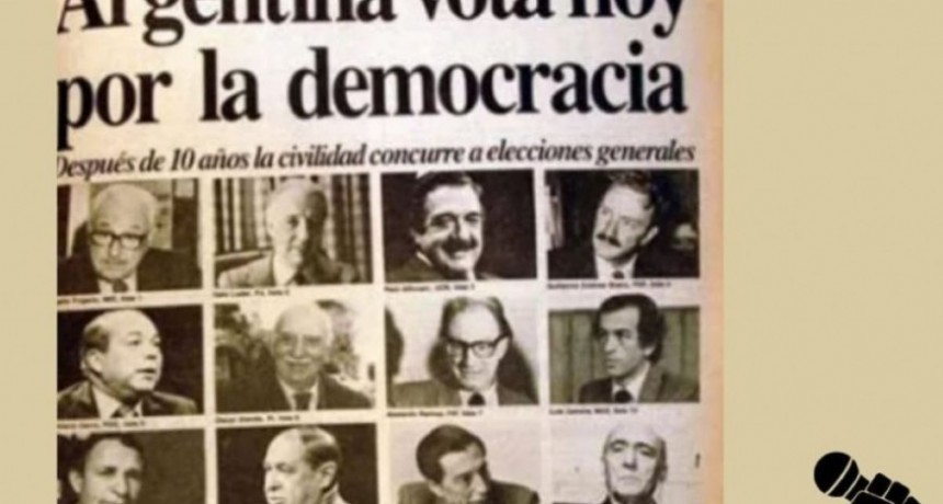 10 de diciembre 1983 - 2025: Democracia – la promesa que debemos renovar